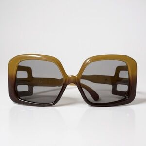 Christian Dior Sunglasses Oversized Honey Optyl Frame